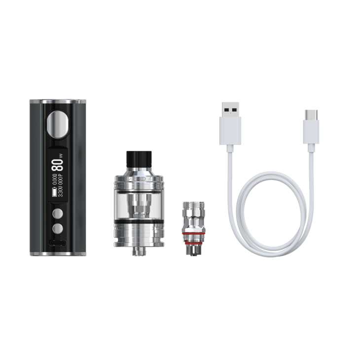 Kit Istick T80 + Melo 4 D25 - Eleaf - Il affiche une puissance de 80 W !