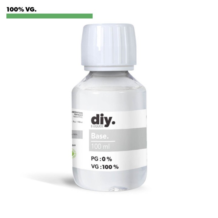 Base 100ML pour DIY - 100%VG - AuNomDeLaVape