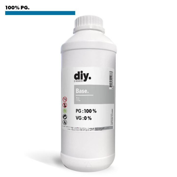 Base 1 Litre pour DIY - 100% PG - AuNomDeLaVape