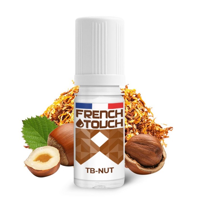 TB-Nut - French Touch e-liquide goût tabac et noisette 70PG/30VG