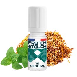 French Touch TB-Menthol e liquide goût tabac et menthe verte 70PG/30VG