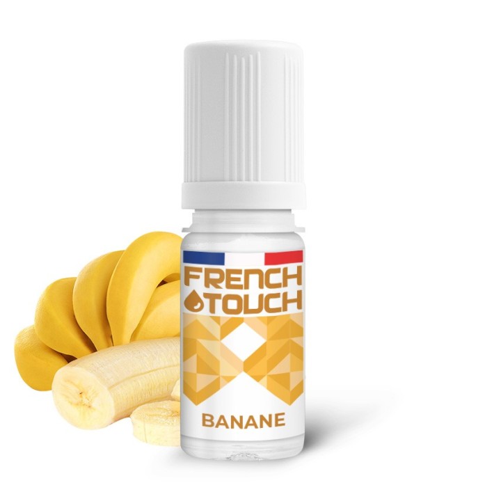 Banane - French Touch e-liquide fruité goût banane 70PG/30VG