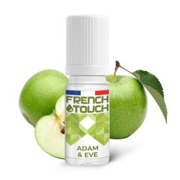 Adam et Eve - French Touch e-liquide fruité goût pomme verte 70PG/30VG