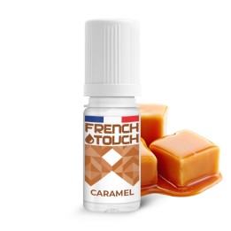 Caramel - French Touch  e-liquide gourmand goût bonbon au caramel 70PG/30VG
