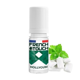 Hollygum - French Touch  e-liquide goût chewing gum menthe chlorophylle 70PG/30VG