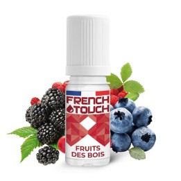 Fruits des bois - French Touch e-liquide fruité goût mûre framboise myrtille 70PG/30VG