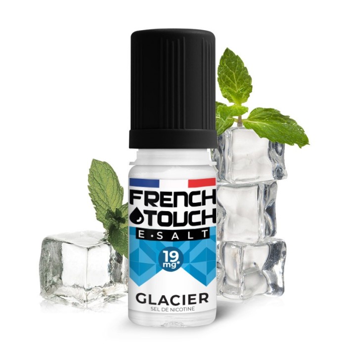 E-Salt Glacier - French Touch - La fraîcheur glacial aux sels de nicotine - AunomDeLaVape