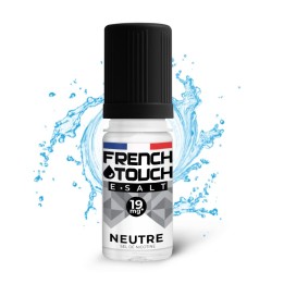 E-Salt neutre - French Touch - E-liquide sans arôme aux sels de nicotine - AunomDeLaVape