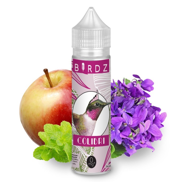 Colibri - Birdz -  E-liquide arôme Violette pomme sauvage menthe poivrée