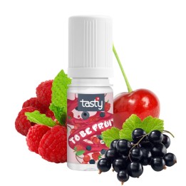 To Be Fruit - Tasty 10 ml e-liquide fruité goût framboise, cerise et cassis 40PG/60VG