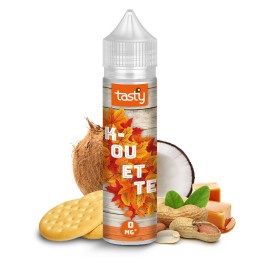 K-Ouette - Tasty e-liquide goût biscuit, cacahuète, coco et caramel 50PG/50VG
