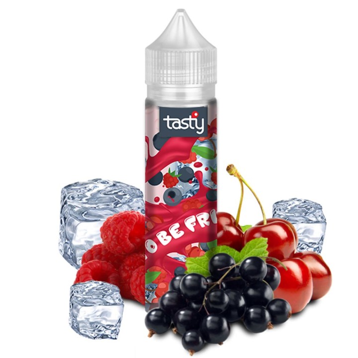To Be Fruiz - Tasty e-liquide fruité et frais goût cerise, cassis et framboise 50PG/50VG