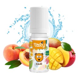 Cazi - Tasty e-liquide fruité goût pêche et mangue 40PG/60VG