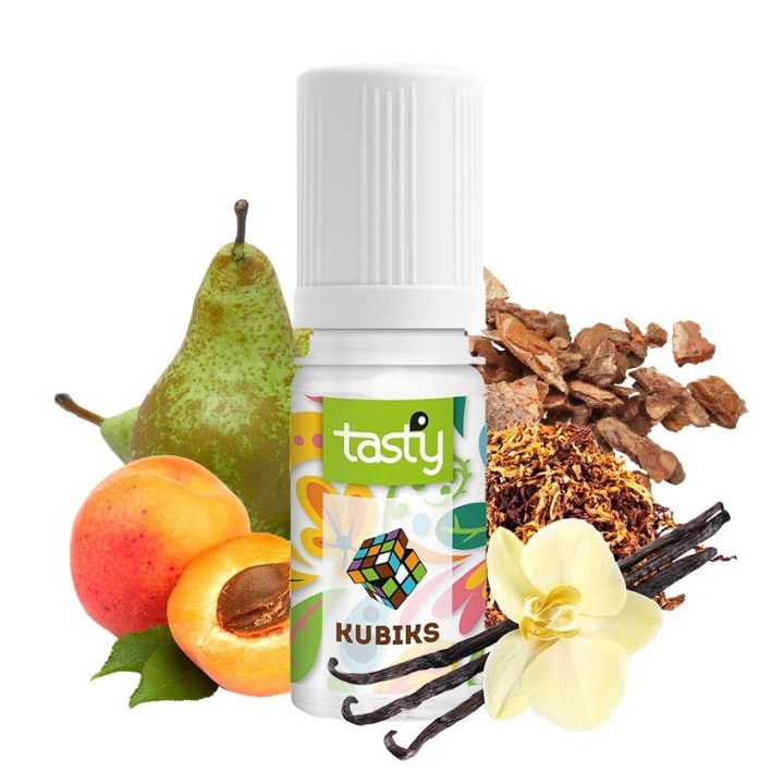 Kubiks - Tasty e-liquide classic goût tabac, écorce d'arbre fruitier et vanille 40PG/60VG