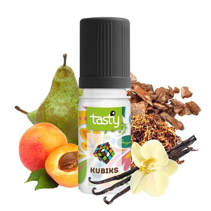 Kubiks - Tasty e-liquide classic goût tabac, écorce d'arbre fruitier et vanille 40PG/60VG