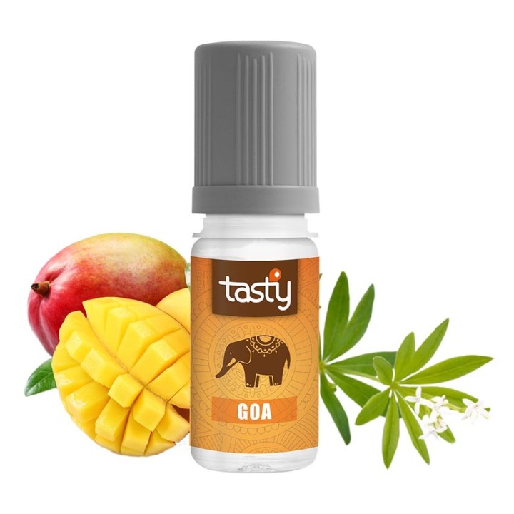 Goa - Tasty e-liquide fruité goût mangue et aspérule 40PG/60VG