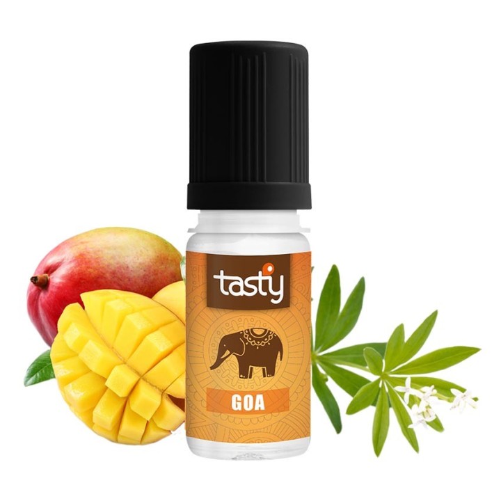 Goa - Tasty e-liquide fruité goût mangue et aspérule 40PG/60VG