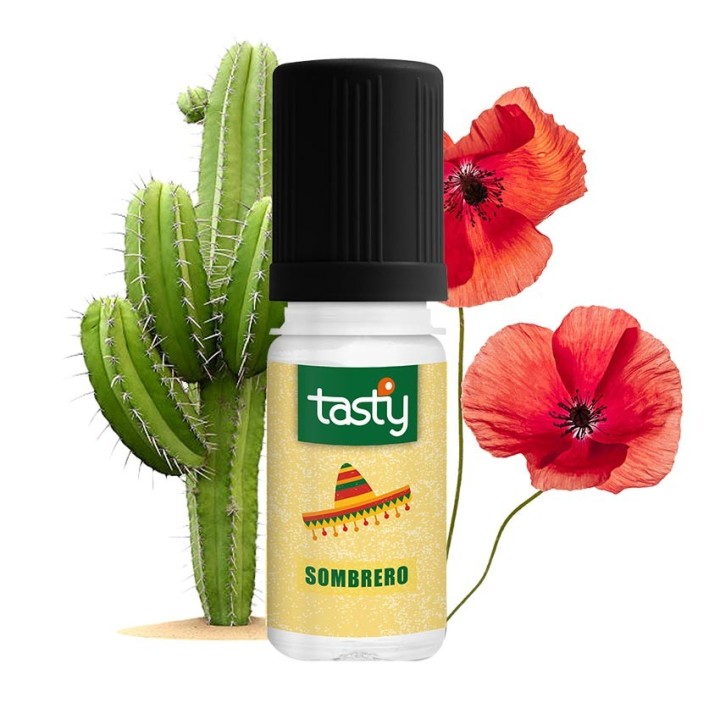 Sombrero - Tasty e-liquide goût cactus et coquelicot 40PG/60VG