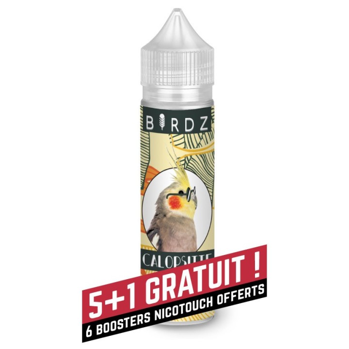 Calopsitte - Birdz -  E-liquide arome Corossol et fruit de la passion 50PG/50VG
