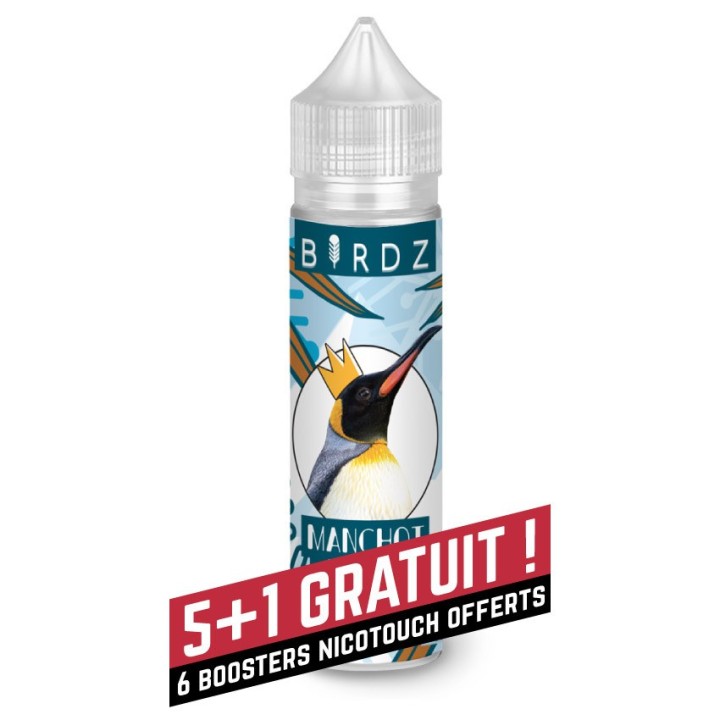 Manchot Royal - Birdz -  E-liquide arôme Menthe Fraiche et Classic Blond