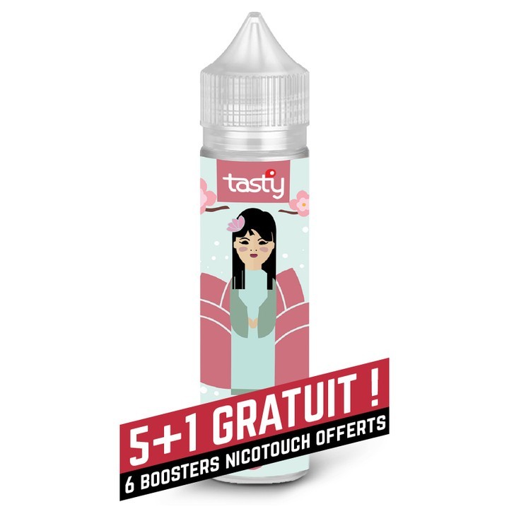 Maï - Tasty e-liquide fruité goût thé vert et litchi 50PG/50VG