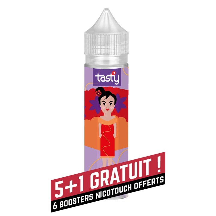 Carmen - Tasty e-liquide fruité goût melon, pastèque et fraise 50PG/50VG