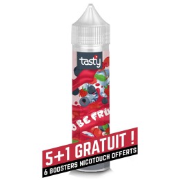 To Be Fruiz - Tasty e-liquide fruité et frais goût cerise, cassis et framboise 50PG/50VG