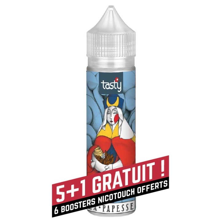La Papesse - Tasty e-liquide classic et gourmand 50PG/50VG