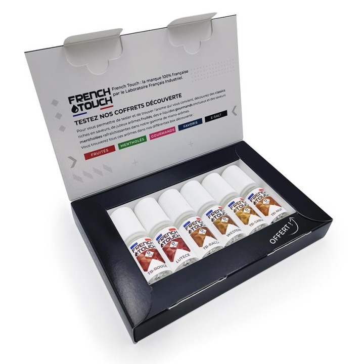 Box Découverte d'e-liquide - Goût Classic - AuNomDeLaVape