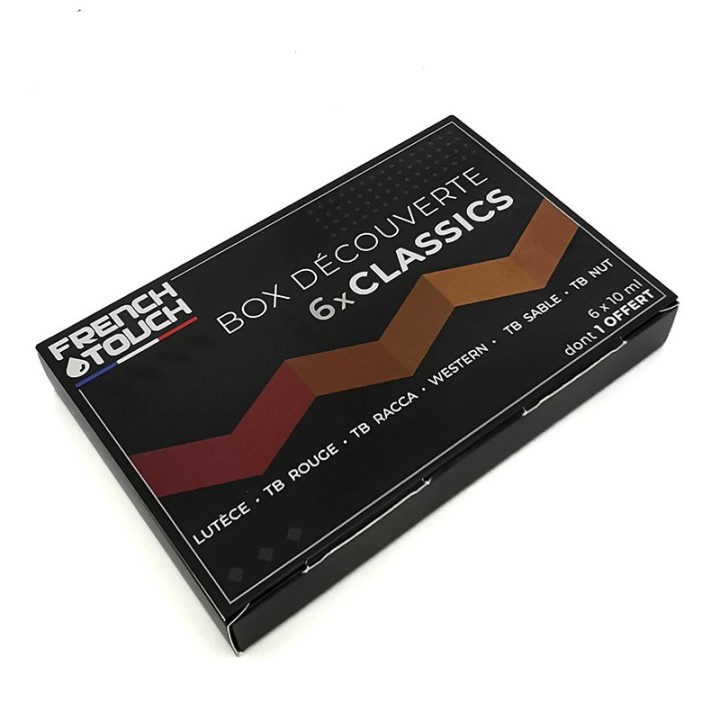 Box Découverte d'e-liquide - Goût Classic - AuNomDeLaVape