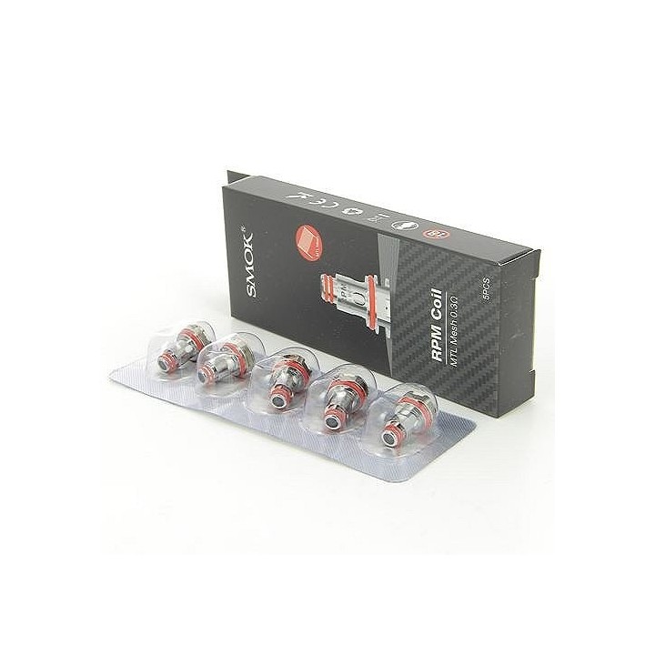 Pack de 5 résistances RPM40 Mesh 0.3ohm - Smok