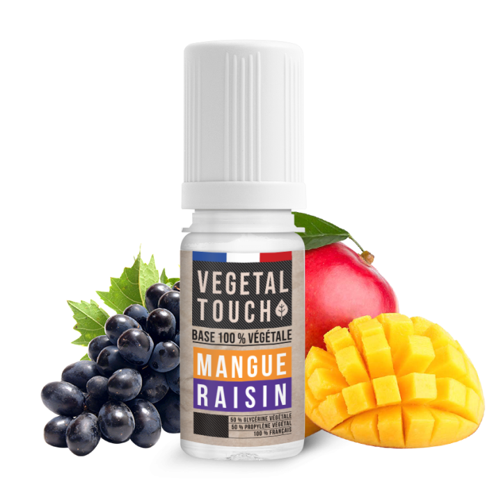 Eliquide Base 100% Végétal - Mangue / Raisin - VEGETAL TOUCH