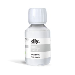 Base 100ML pour DIY - 50% PG 50% VG - AuNomDeLaVape