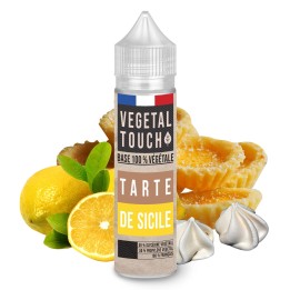 Eliquide Base 100% Végétal - Tarte de Sicile 🍋 - VEGETAL TOUCH - 50ml