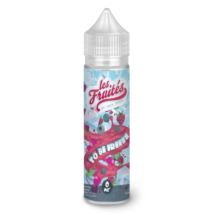 To Be Freeze - Les fruités by tasty Touch - e-liquide fruité et frais goût cerise, cassis et framboise 50PG/50VG