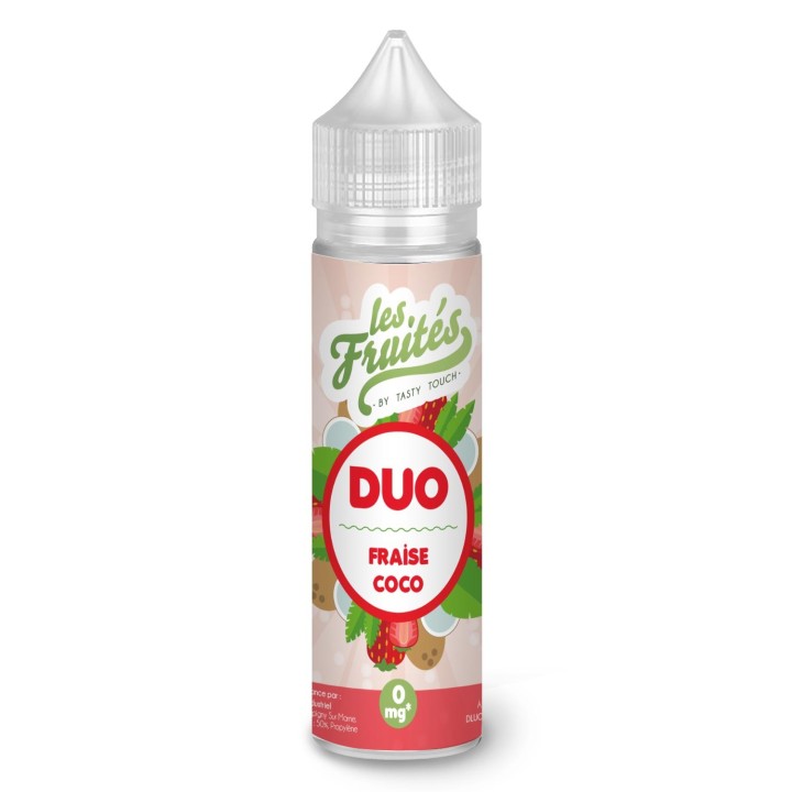 Duo Framboise / Basilic - Les fruités by Tasty Touch e-liquide fruité goût framboise et basilic 50PG/50VG