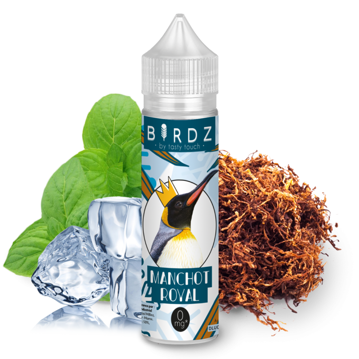 Manchot Royal - Birdz -  E-liquide arôme Menthe Fraiche et Classic Blond