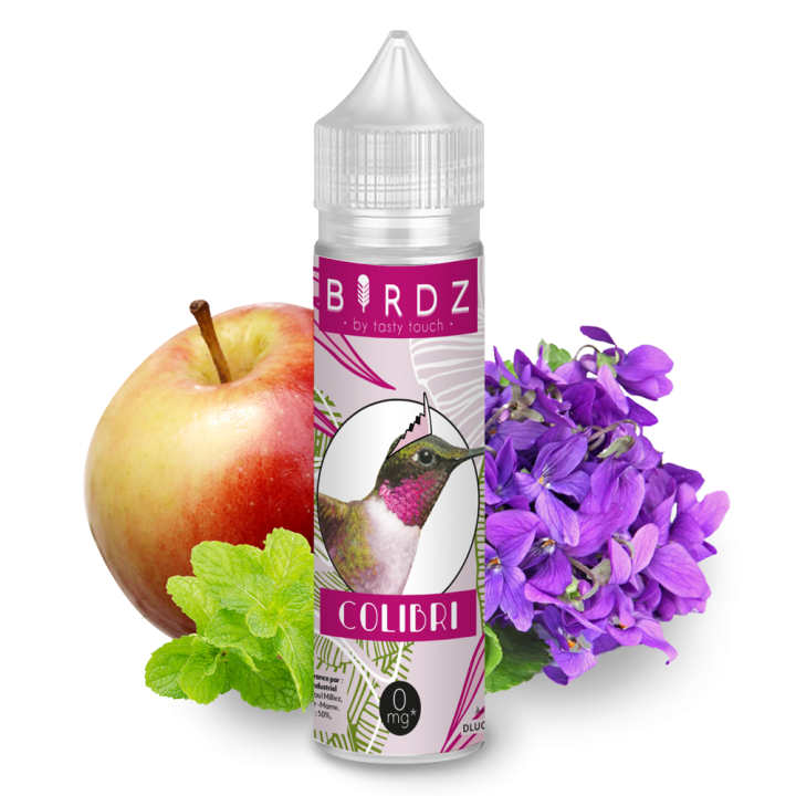 Colibri - Birdz -  E-liquide arôme Violette pomme sauvage menthe poivrée